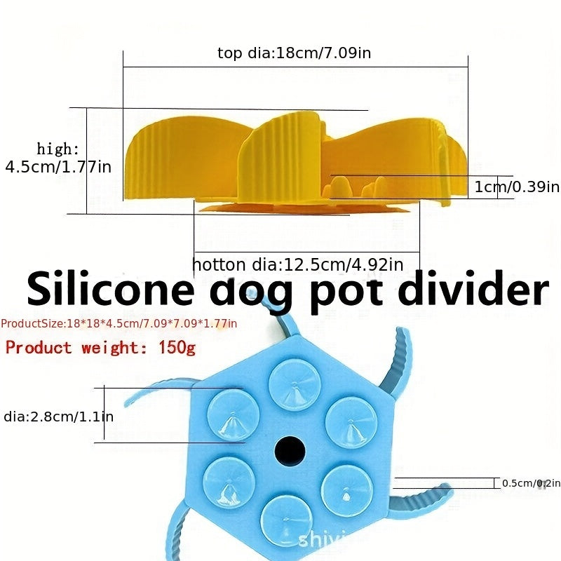 The Hexagonal Silicone Slow Eating & Lick Pad | House of Play