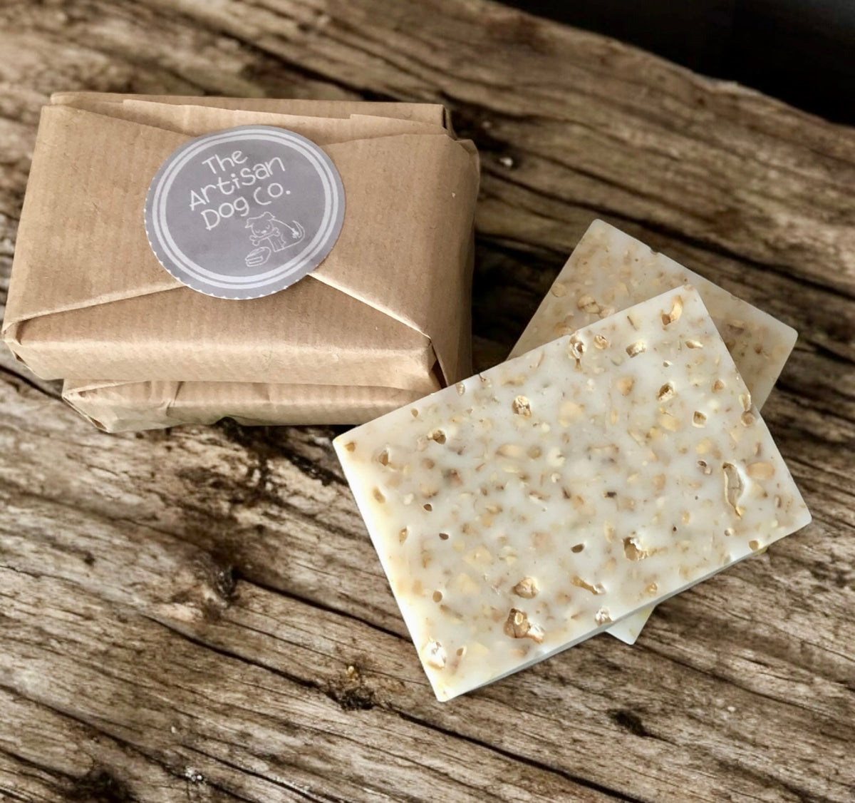 The Oatmeal, Lemongrass & Lavender Dog Shampoo Bar | House of Cura
