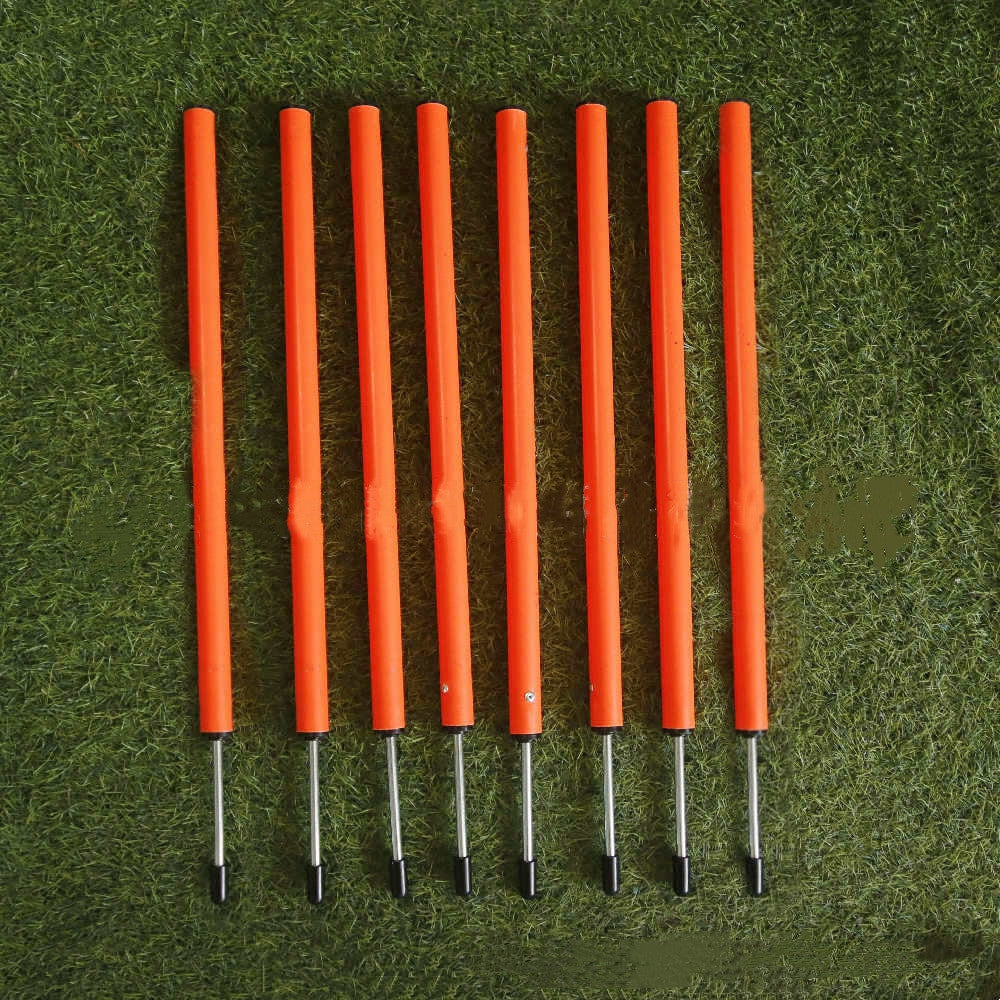 Poles for the obstacle course