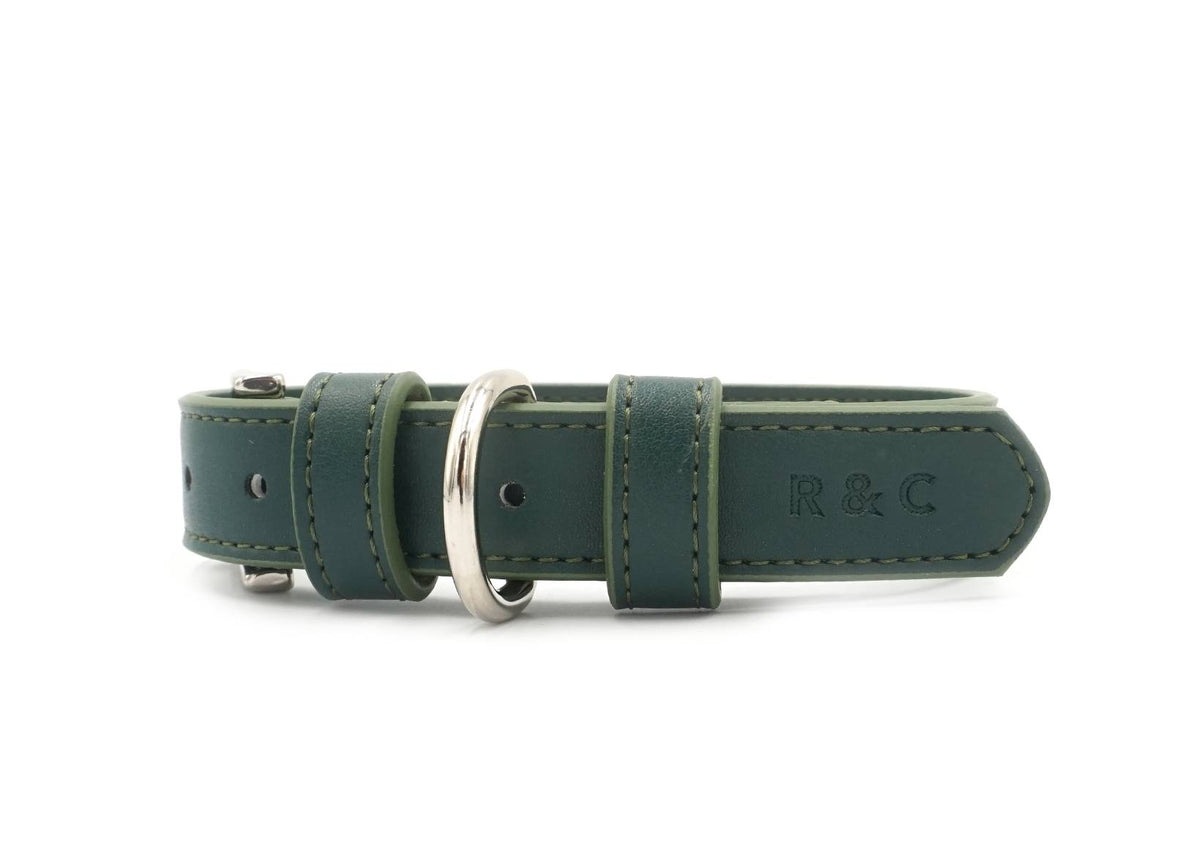 The Lignify Green Bio-Leather Collar | House of Terra