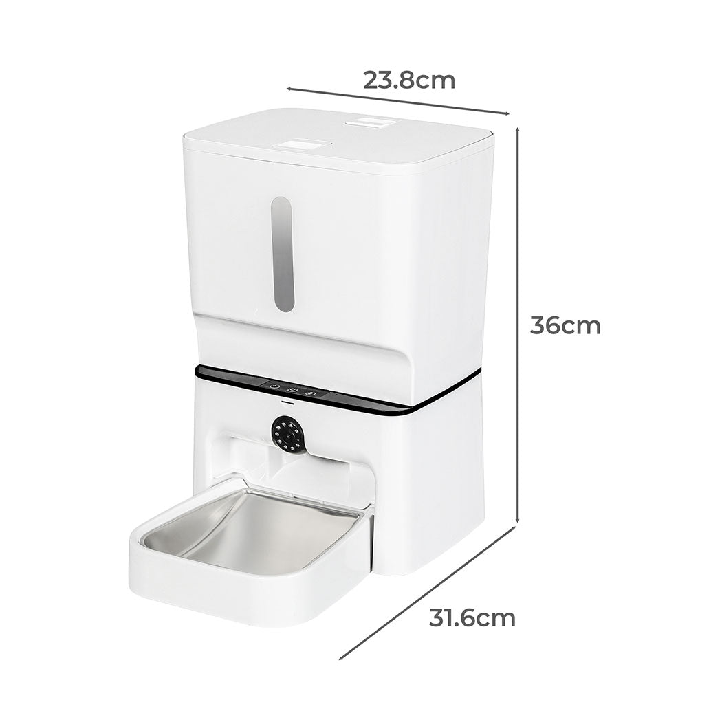 Pawz 2-in-1 Automatic Pet Feeder Wifi Camera Laser Toy-1