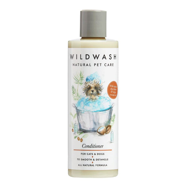 The WildWash Organic Shea Butter & Coconut Oil Conditioner (250ml) | House of Cura
