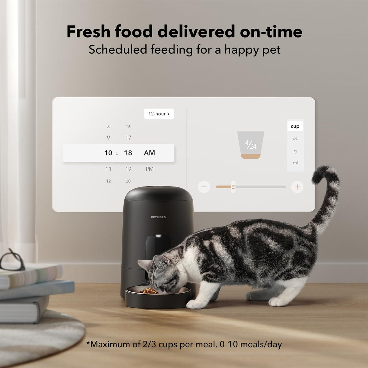 The PETLIBRO Air Automatic Cat Feeder (2L) | House of Intel