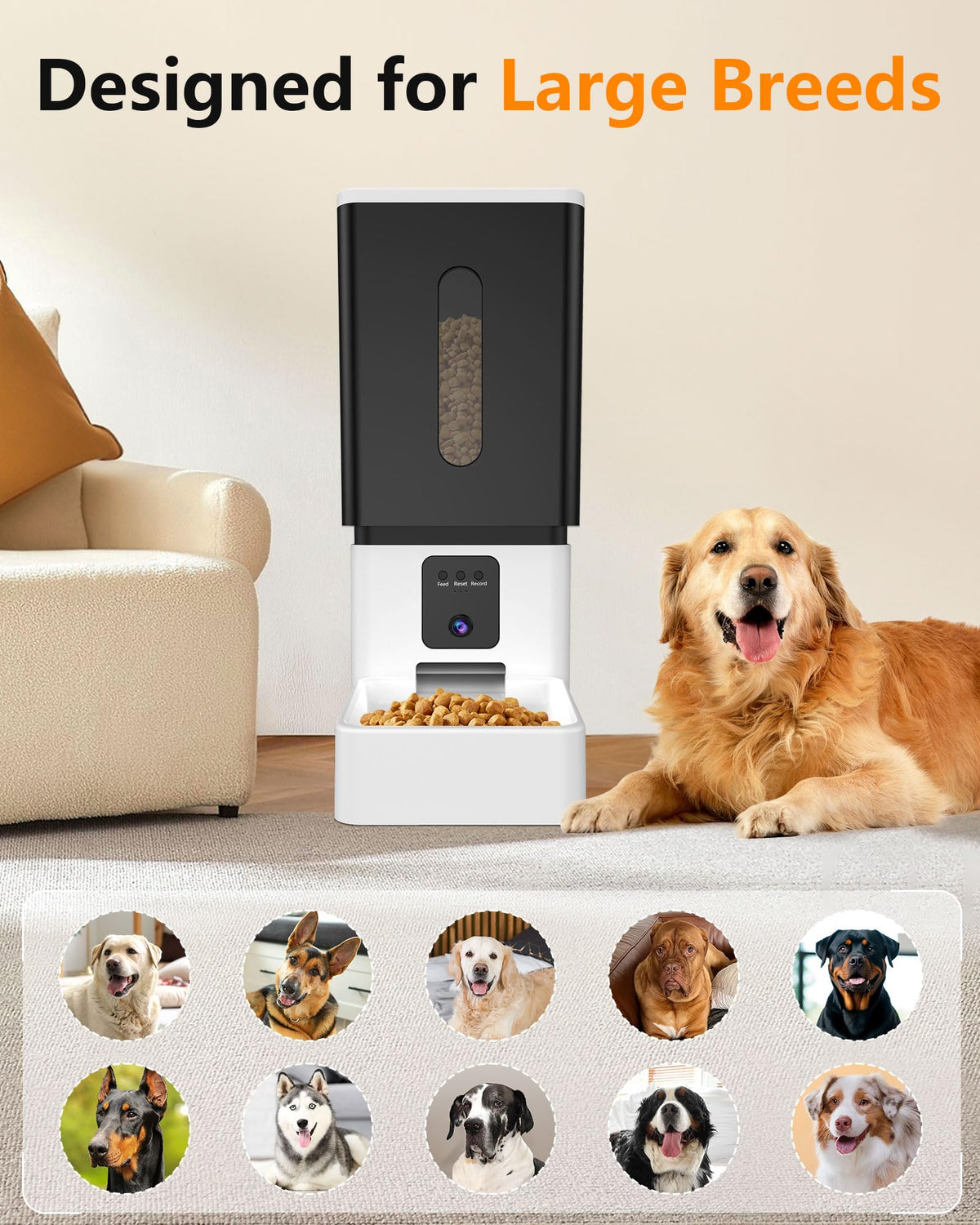 The UTCG 12L Large-Breed Smart Camera Feeder | House of Intel