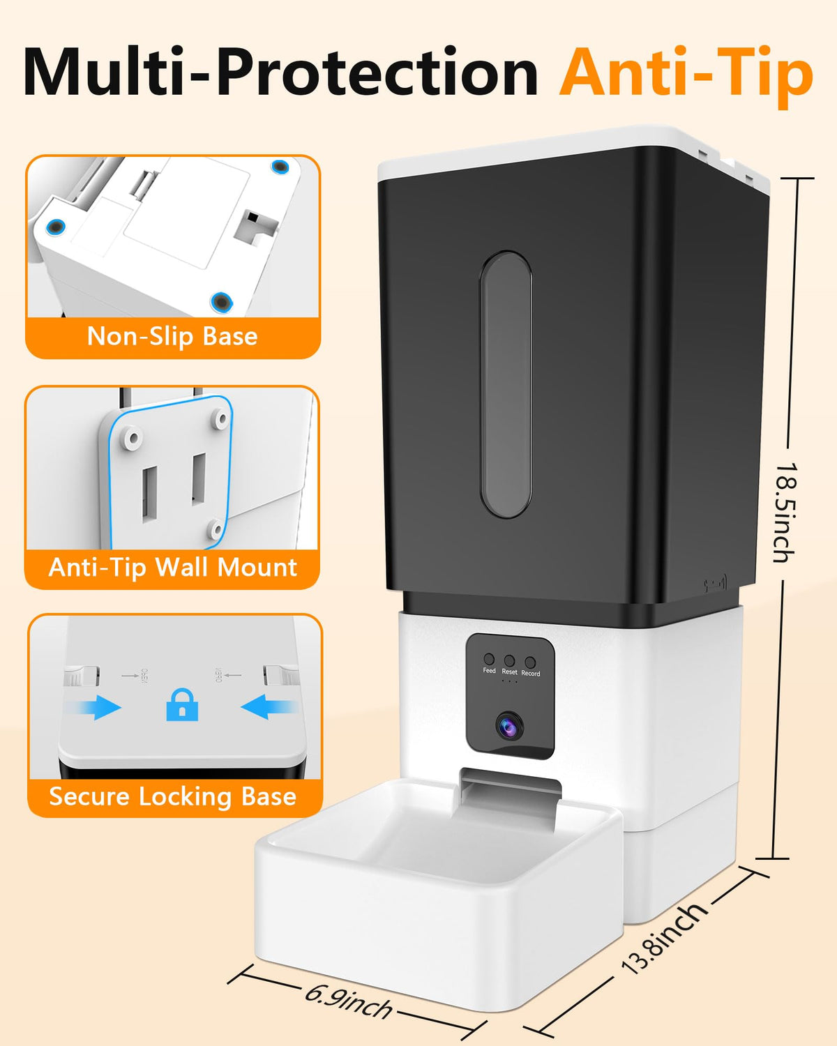 The UTCG 12L Large-Breed Smart Camera Feeder | House of Intel