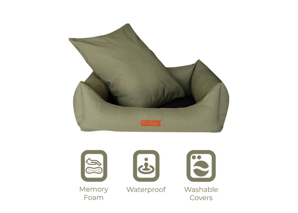 The Henley Bolster Bed | House of Terra